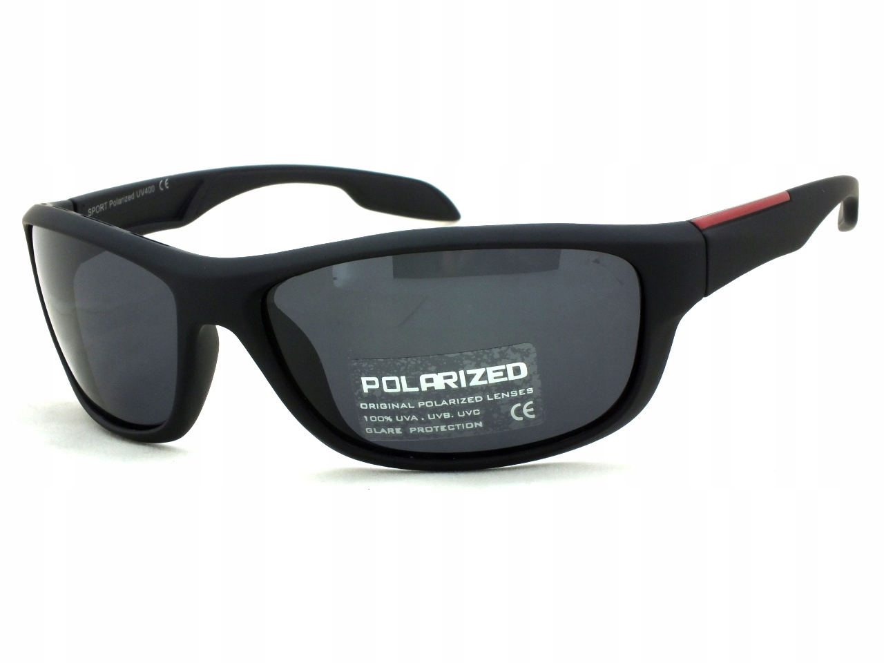 OKULARY Z POLARYZACJĄ CZARNE MĘSKIE SPORTOWE ROWER EAN (GTIN) 5903111578015