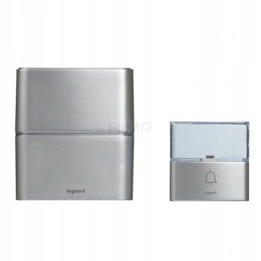 Bezdrôtový zvonček 200 m Serenity alum Legrand