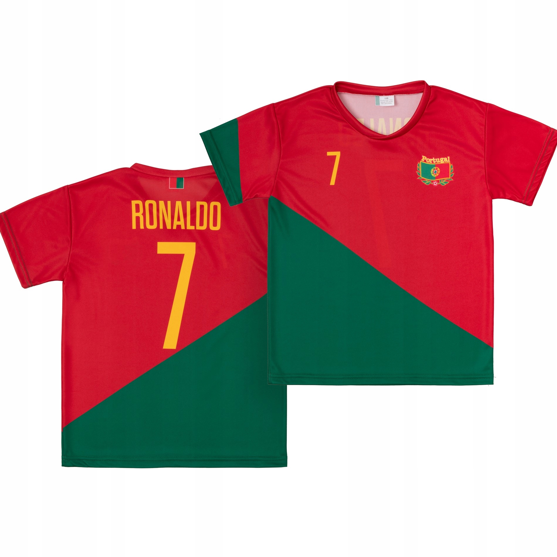 Komplet / strój piłkarski + gratis RONALDO PORTUGALIA 7 rozm. 146 Marka Inna marka