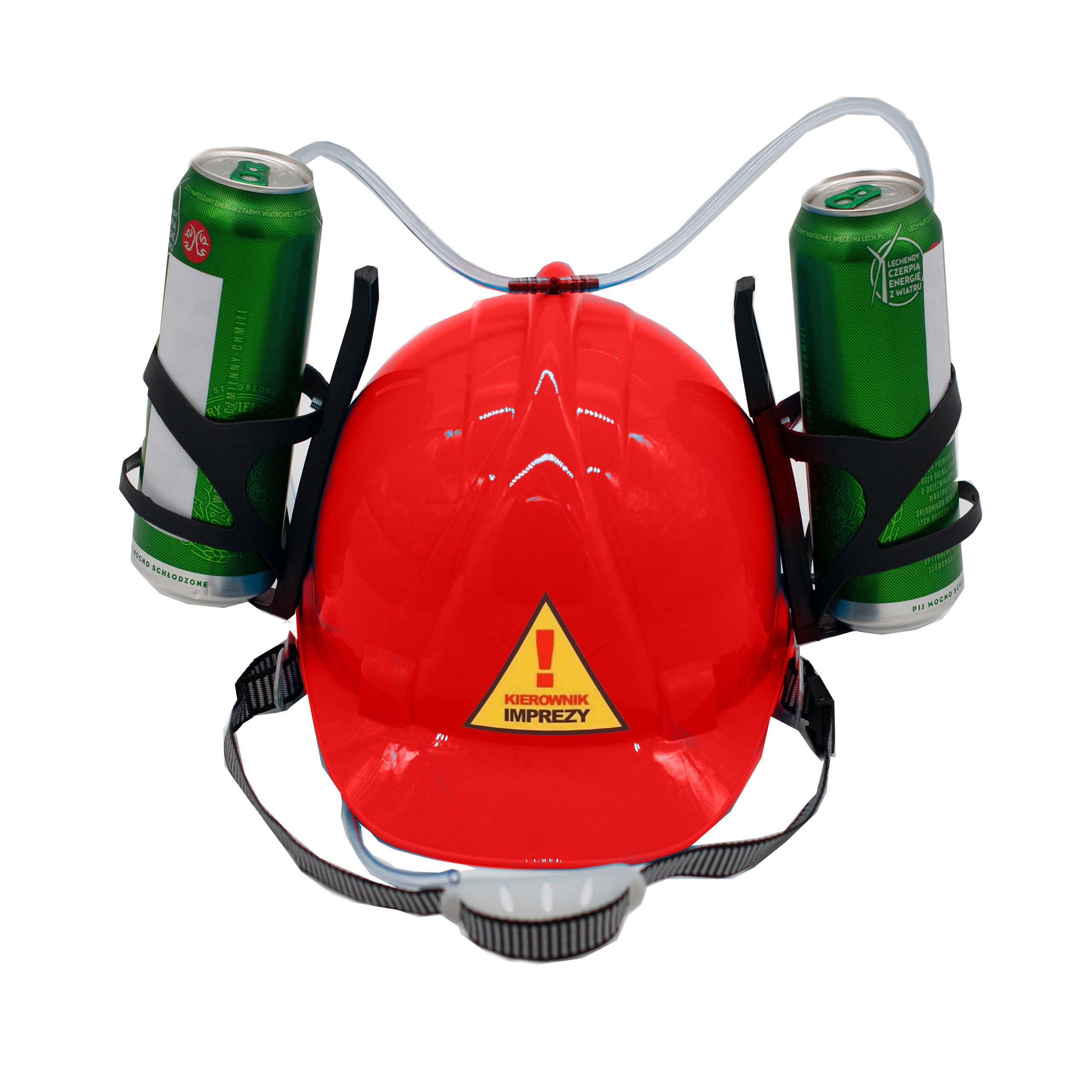 

Kask Hełm Piwny na Piwo Imprezowy Czerwony