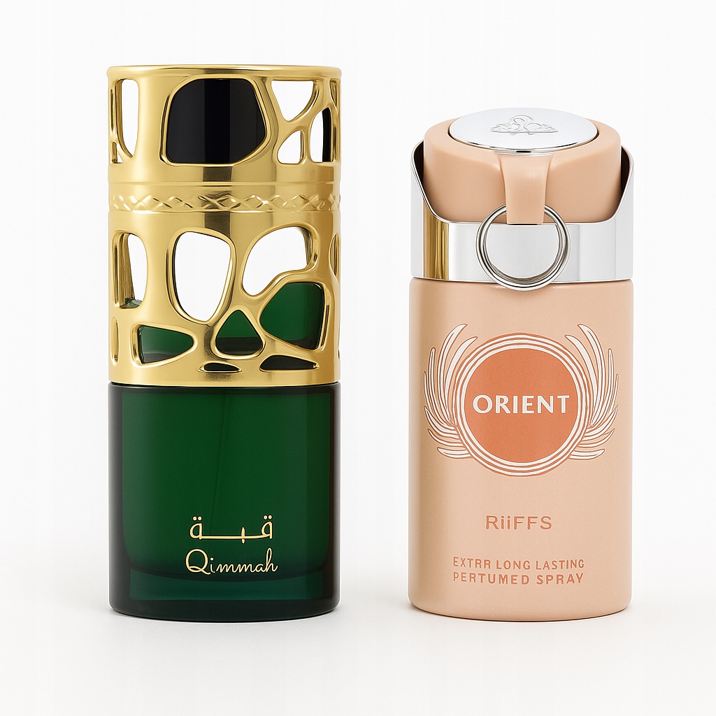 Lattafa Qimmah parfémovaná voda pro ženy 100 ml Riiffs Body Spray 250 ml