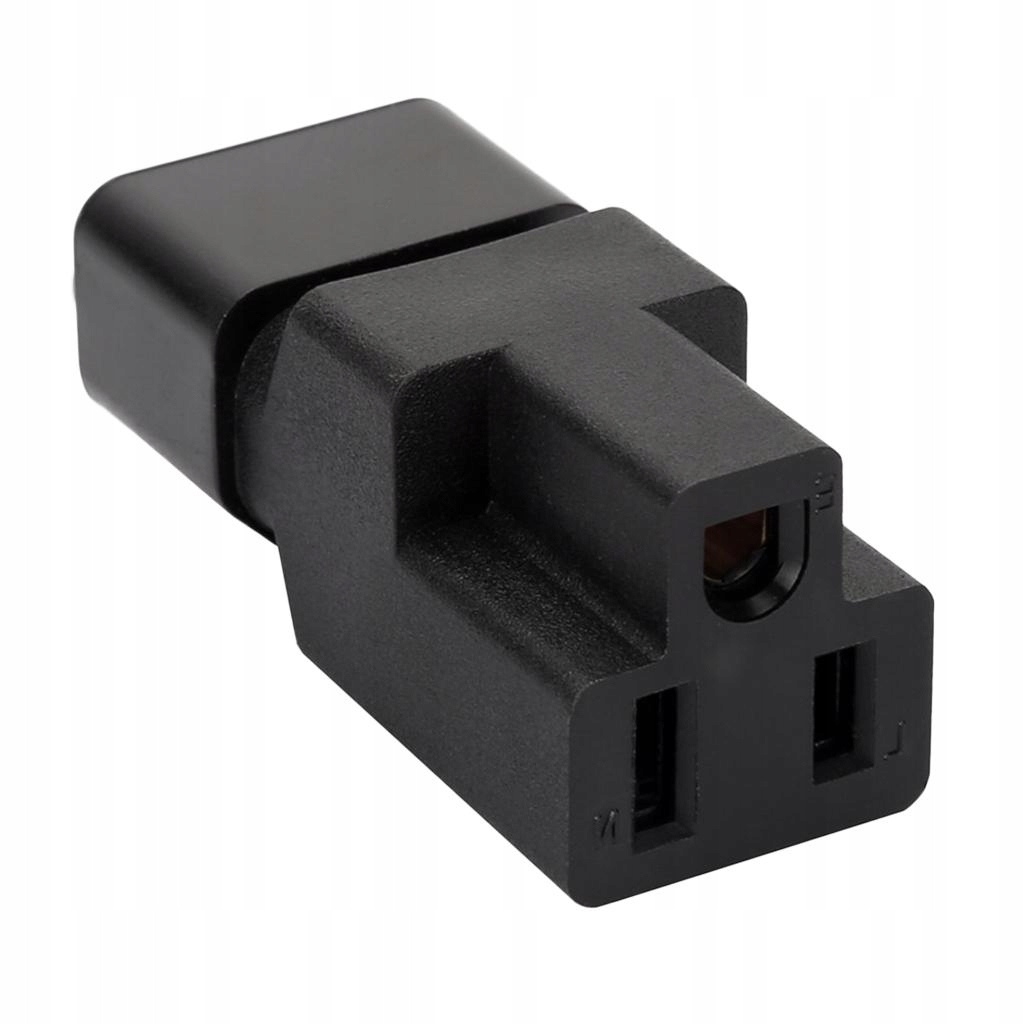 Adapter Przedłużający Wtyczkę Zasilania AC Męski z IEC 320 C14 na R