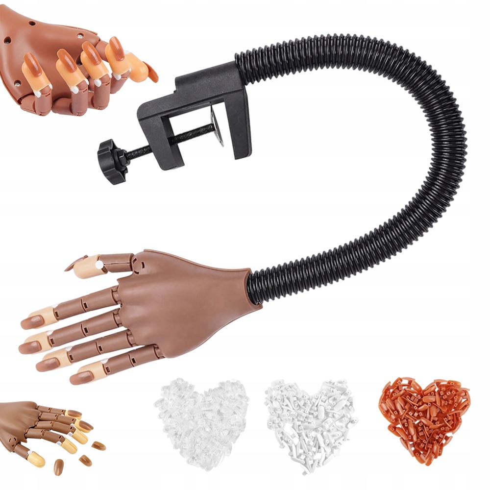 Ruka Pro Cvičení Učení Manikúry Nehty Tipy 300