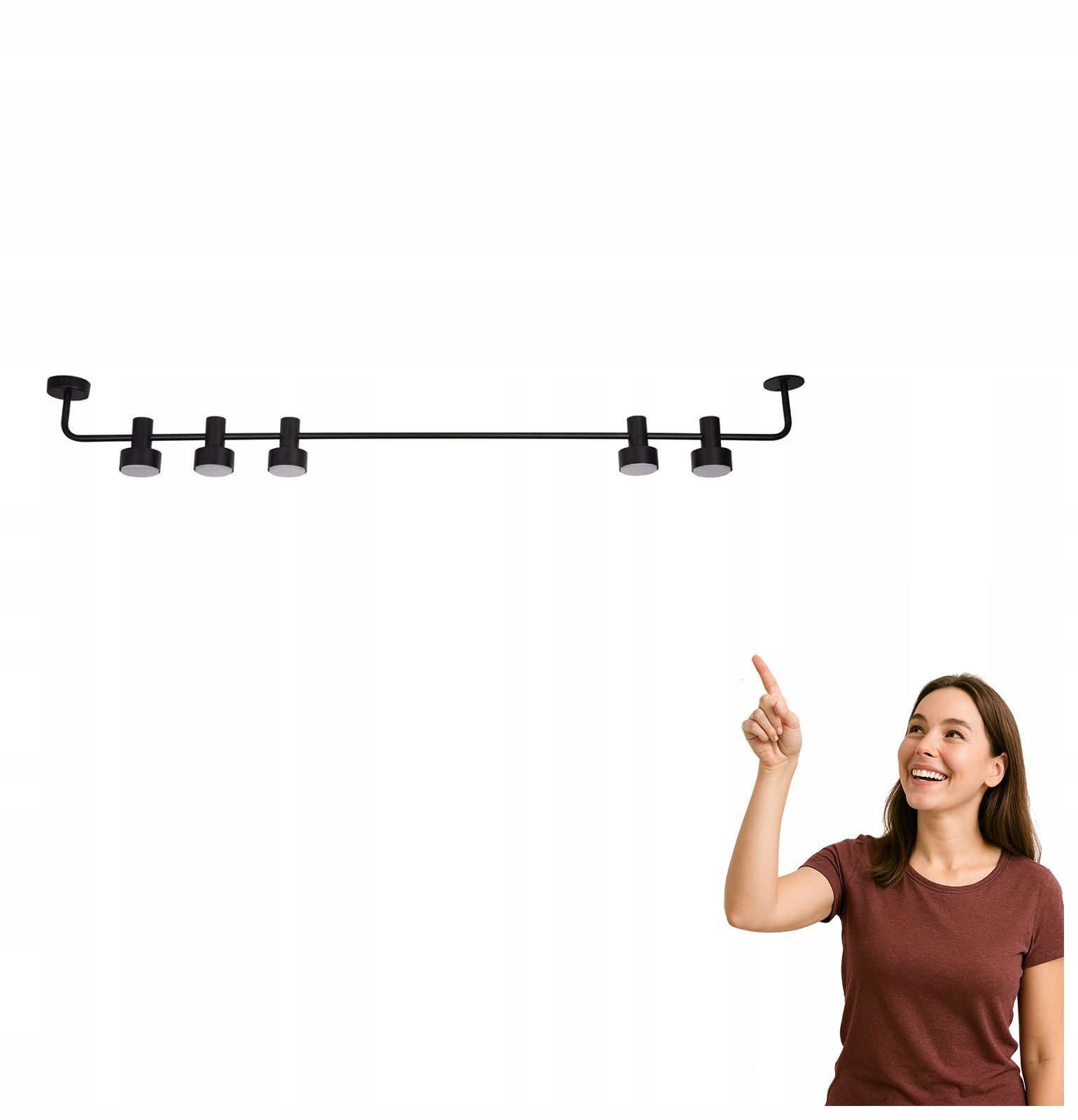 Stropná lampa Mona 5 40983 Sigma Lighting