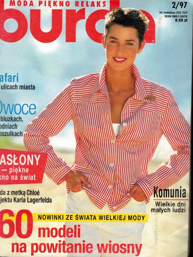Burda 2 / 1997 Wykroje