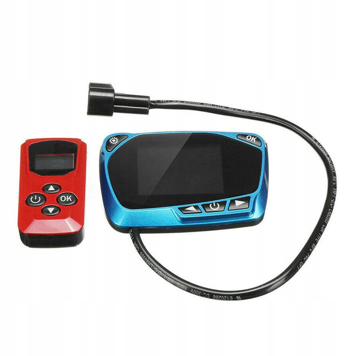 Parkovací Topení Ovladač Monitoru Ovladač LCD displej 12/24 V