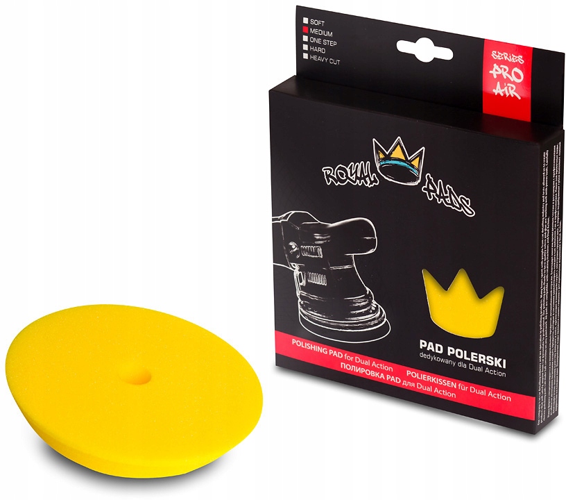 

Royal Pads Air Medium Pad for Da 80mm Gąbka polers