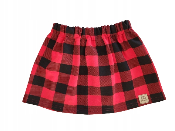 

Spódniczka Czerwona Krata r. 80