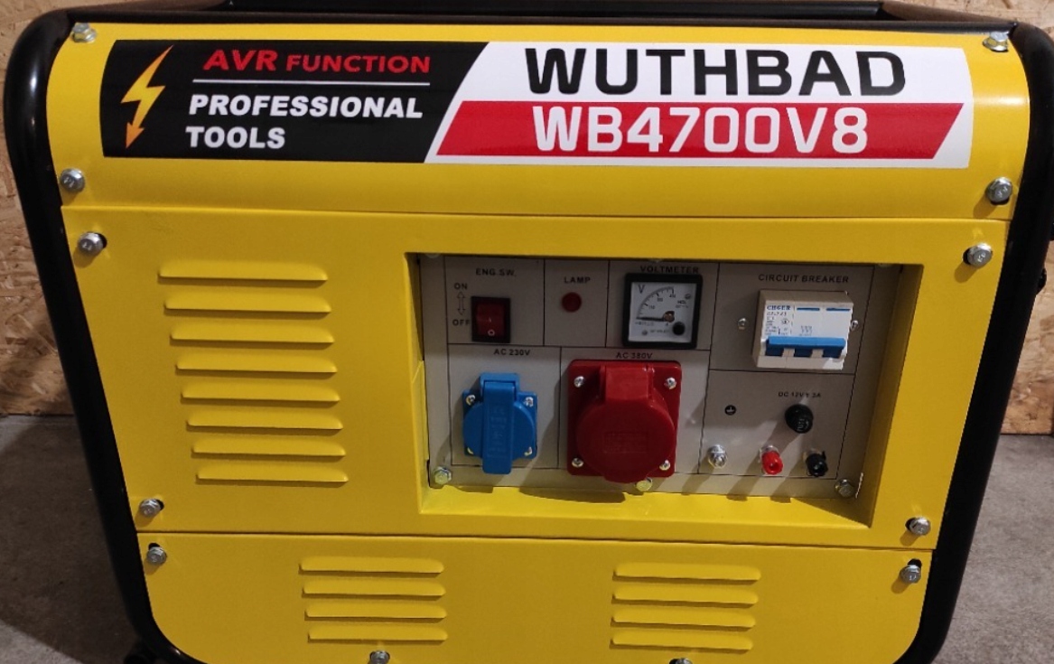 Agregat prądotwórczy generator prądu 3kW Avr