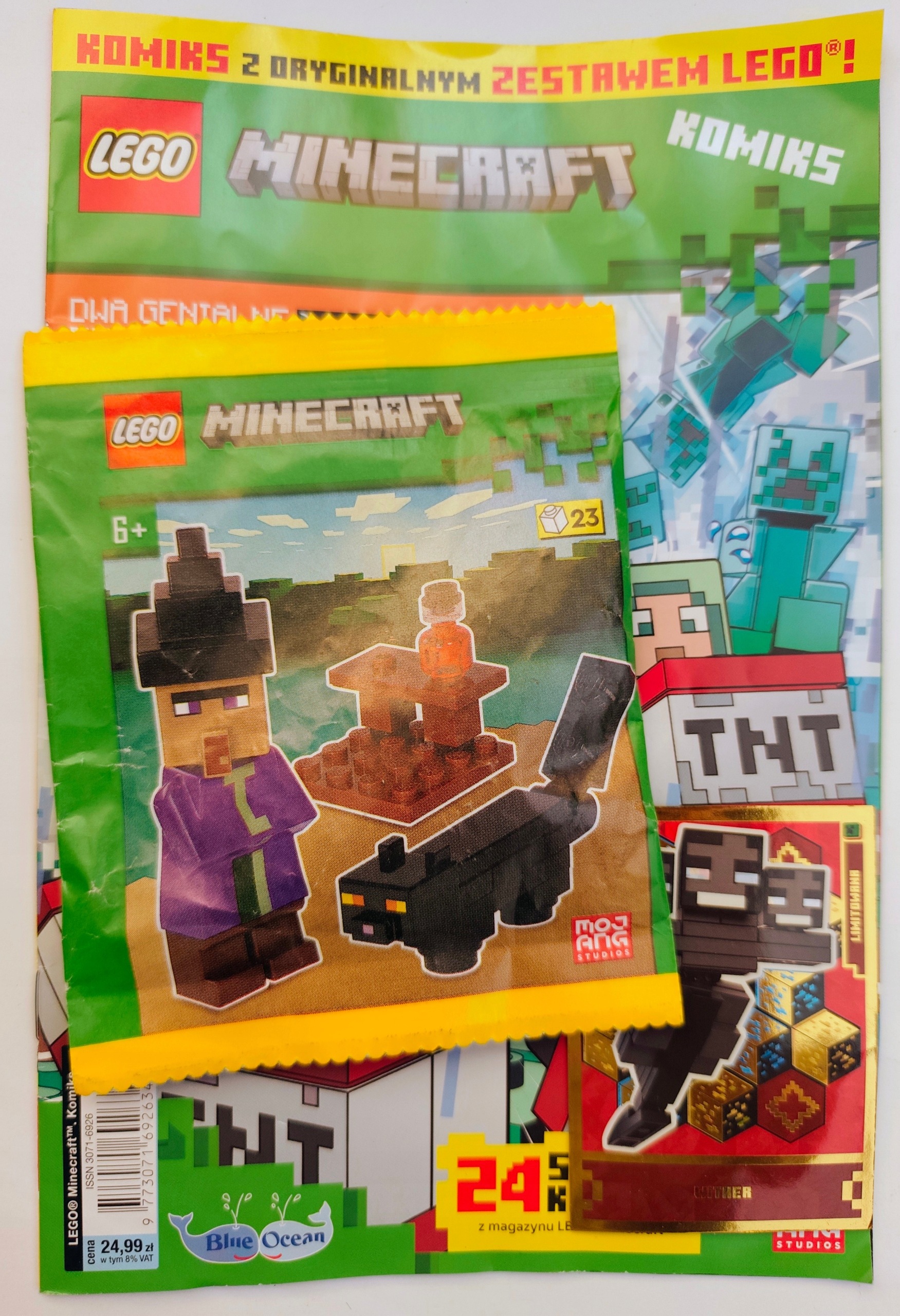 Lego Minecraft Komiks 4 2026, zestaw, karta, plakat