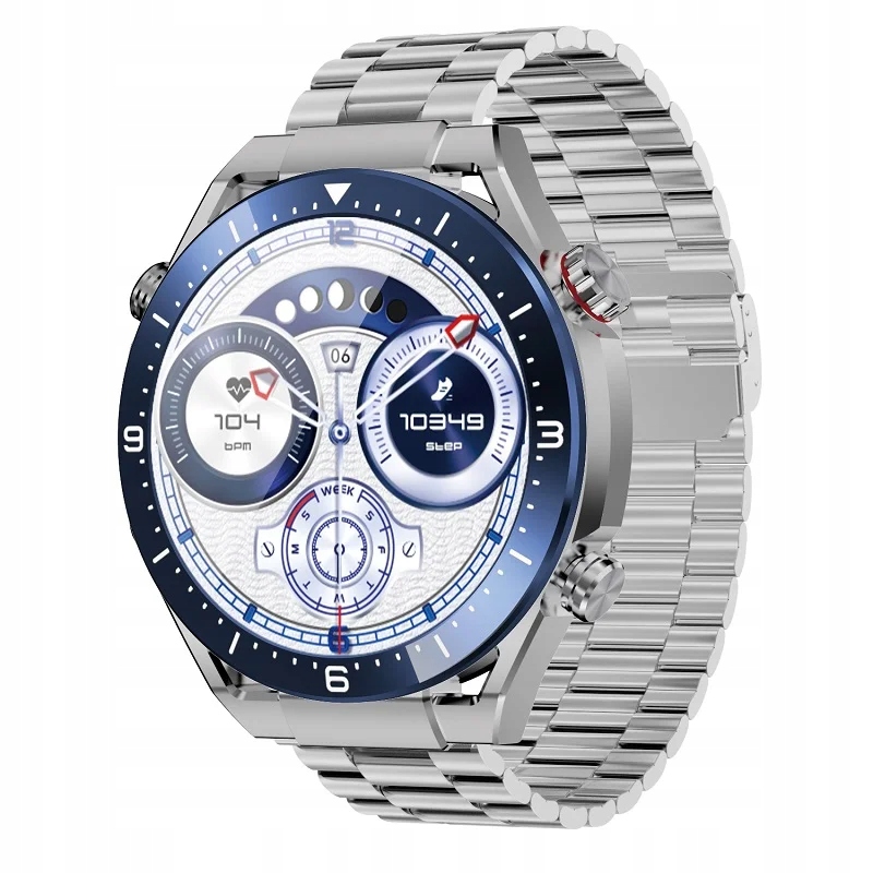 Inteligentné hodinky Maxcom Ecowatch ECO1 strieborné