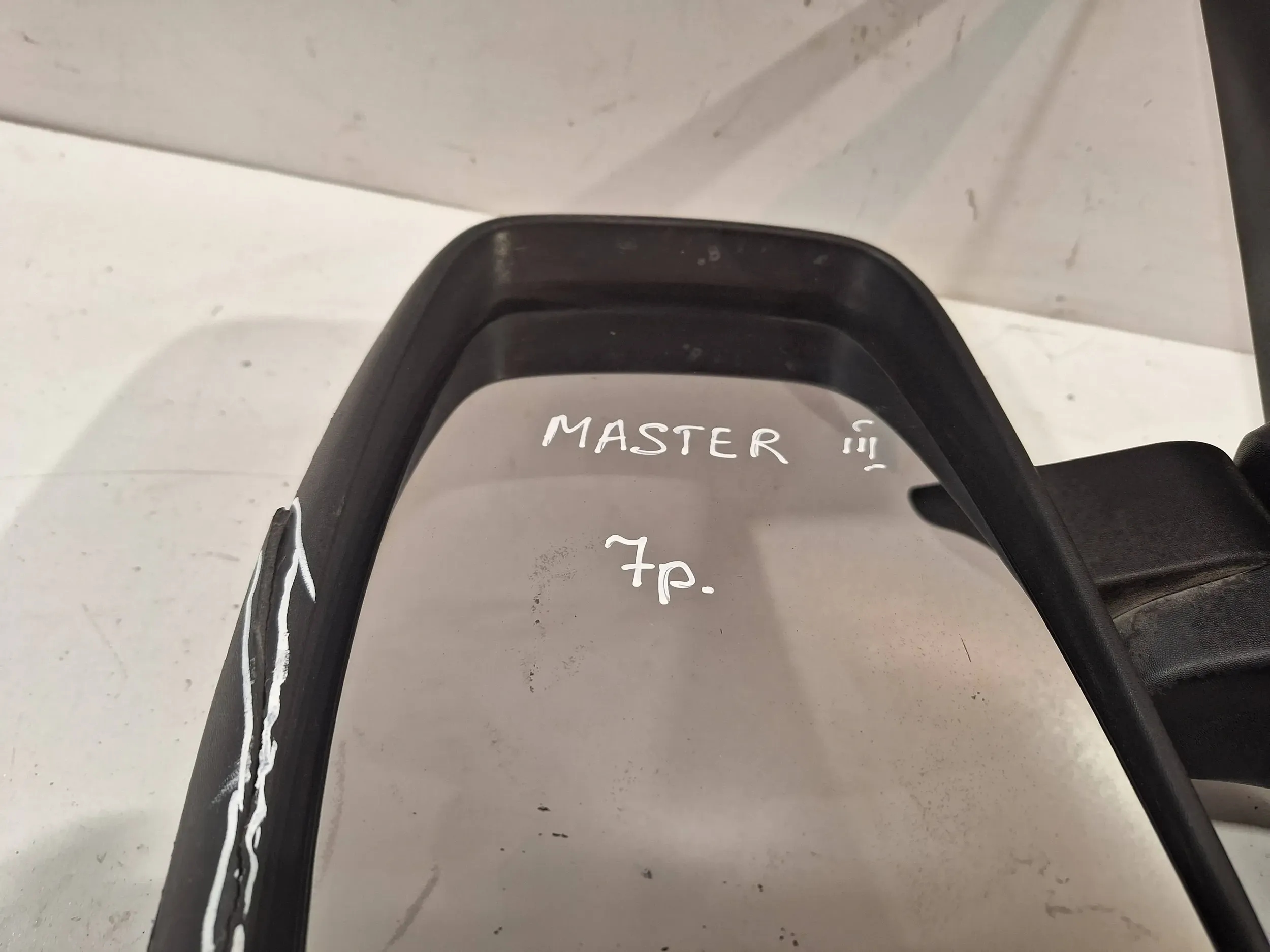 Lusterko zewnętrzne lewe Renault Master III 10- 7PIN EU Strona zabudowy lewa