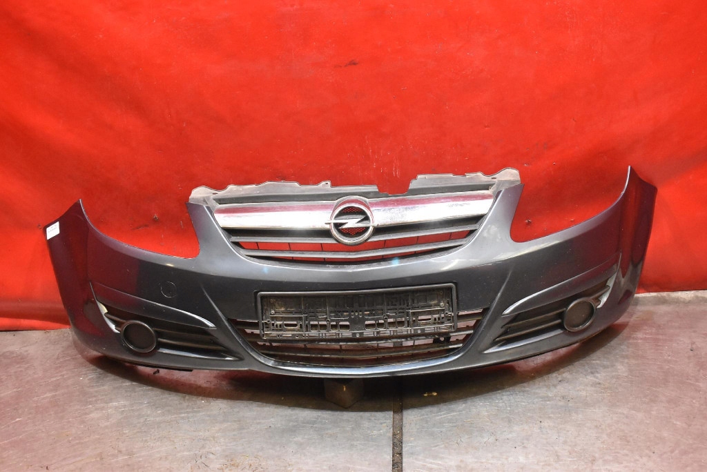 bumper front front grey OPEL CORSA D 06-11