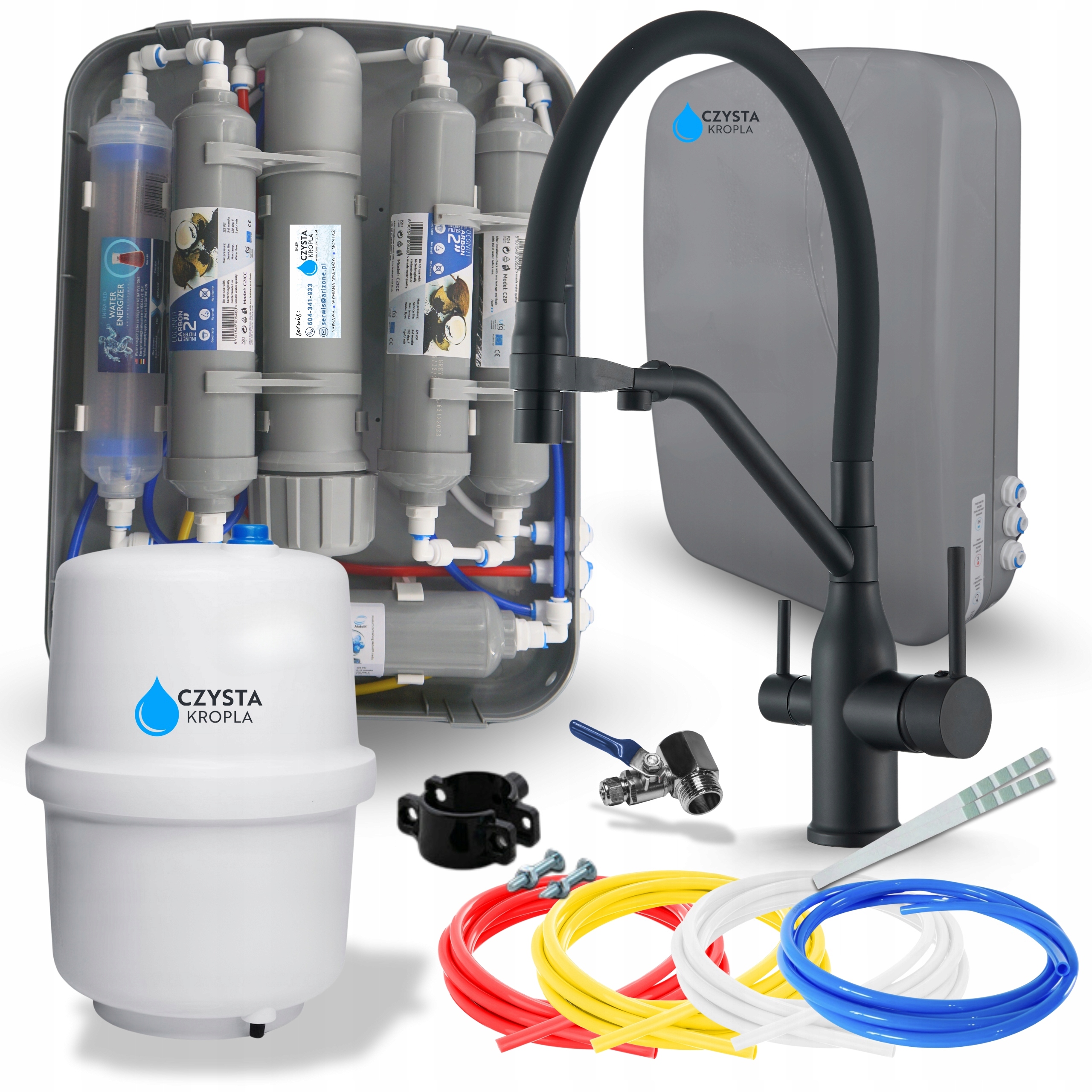 Filtr na vodu Kuchyňský podskříňový pod Dřez Kuchyňská baterie Atest Set