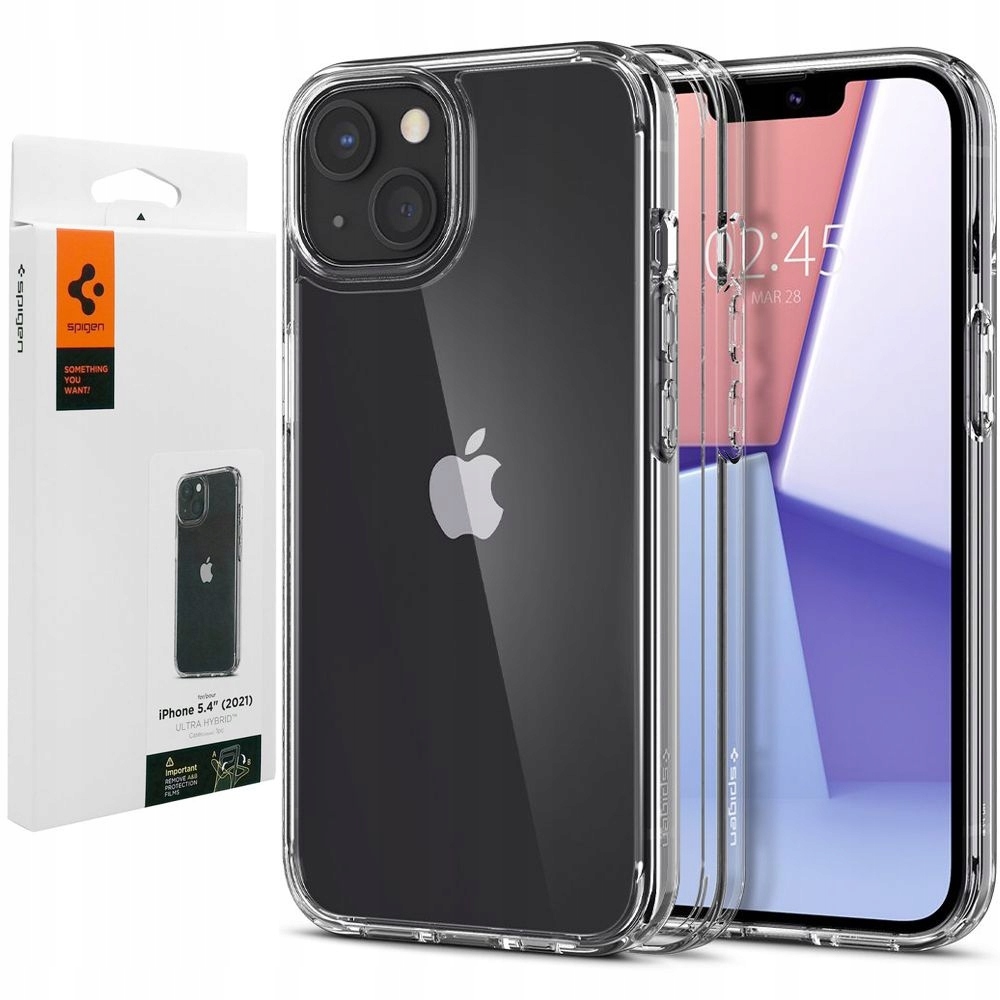 

Etui do iPhone 13 Mini, Spigen Ultra Hybrid Case