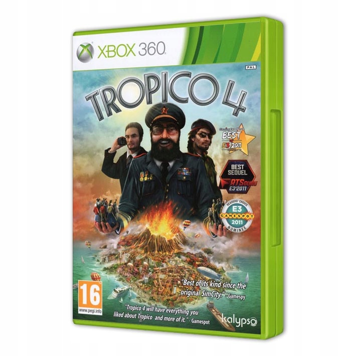 TROPICO 4 NOWA XBOX360
