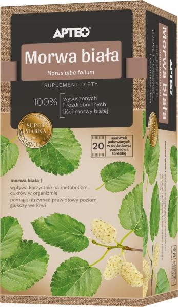 

Herbata Morwa Biała Liść Morwy 20 Saszetek