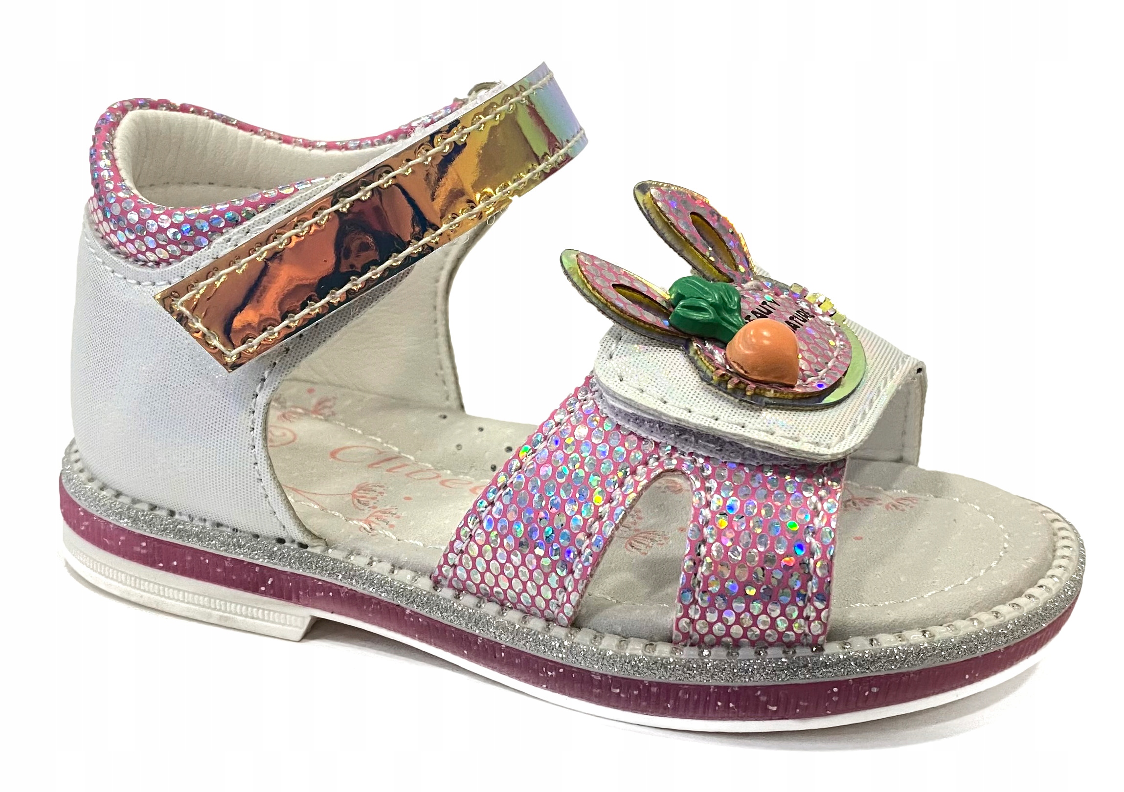 

Clibee śliczne sandałki dla dziewczynki 25 15,9 cm