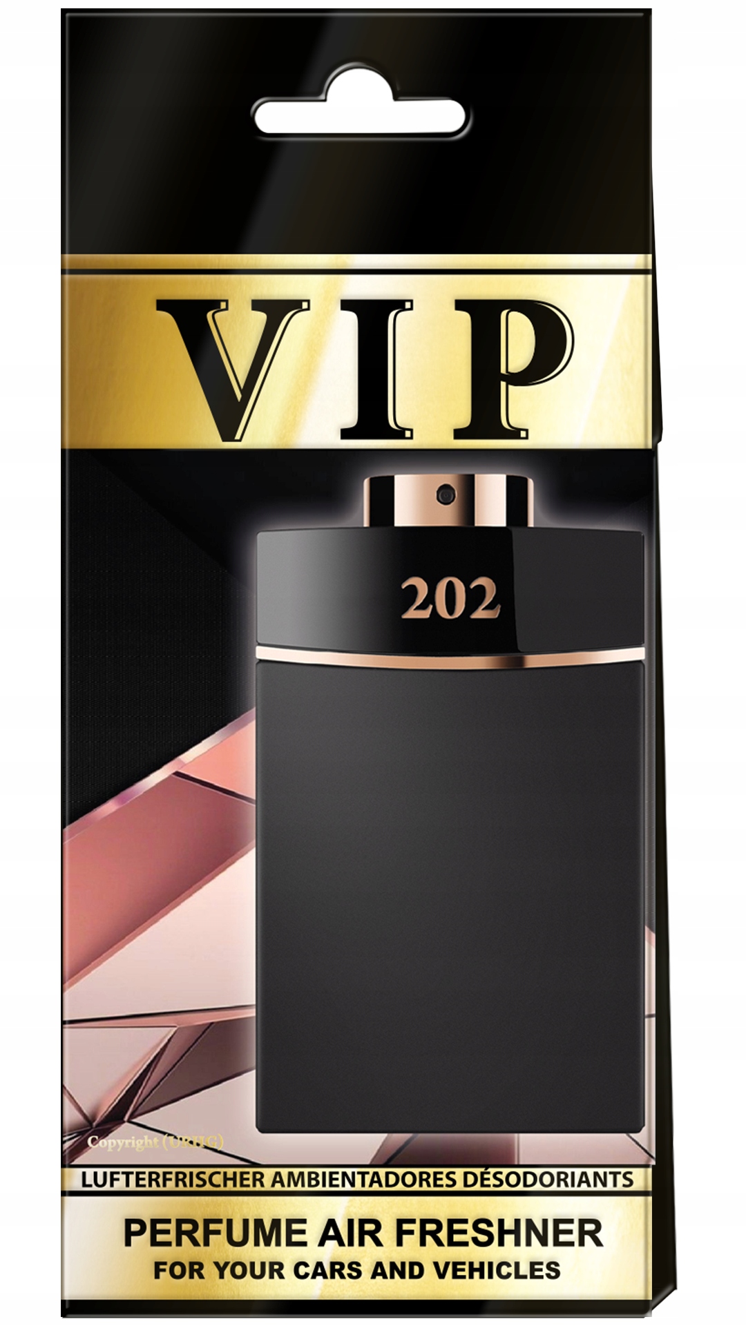 VIP ZAWIESZKA ZAPACHOWA ZAPACH PERFUMOWANY 202