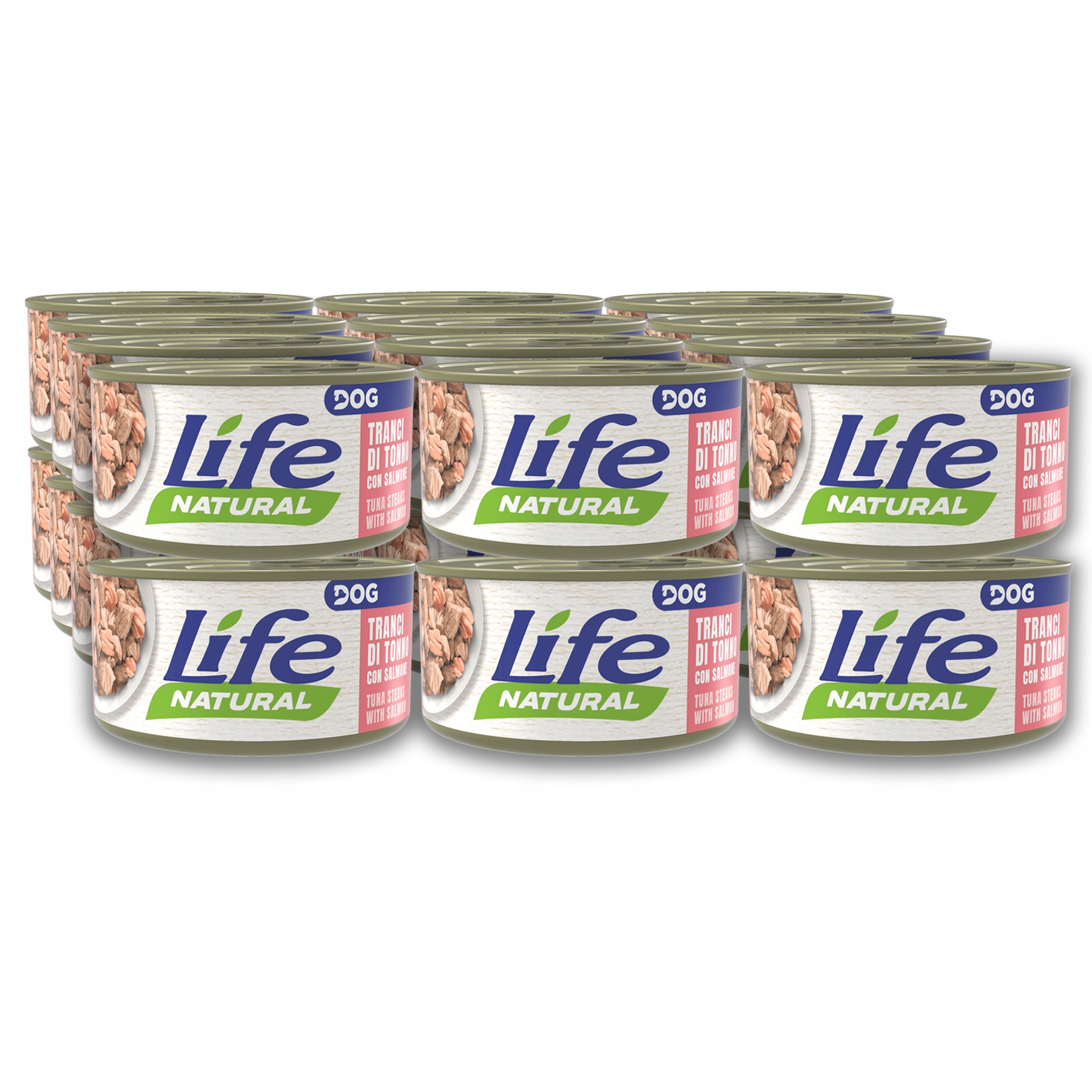 Levně Life Dog Krmivo pro psa 90g Set 24x90g Tuňák Losos