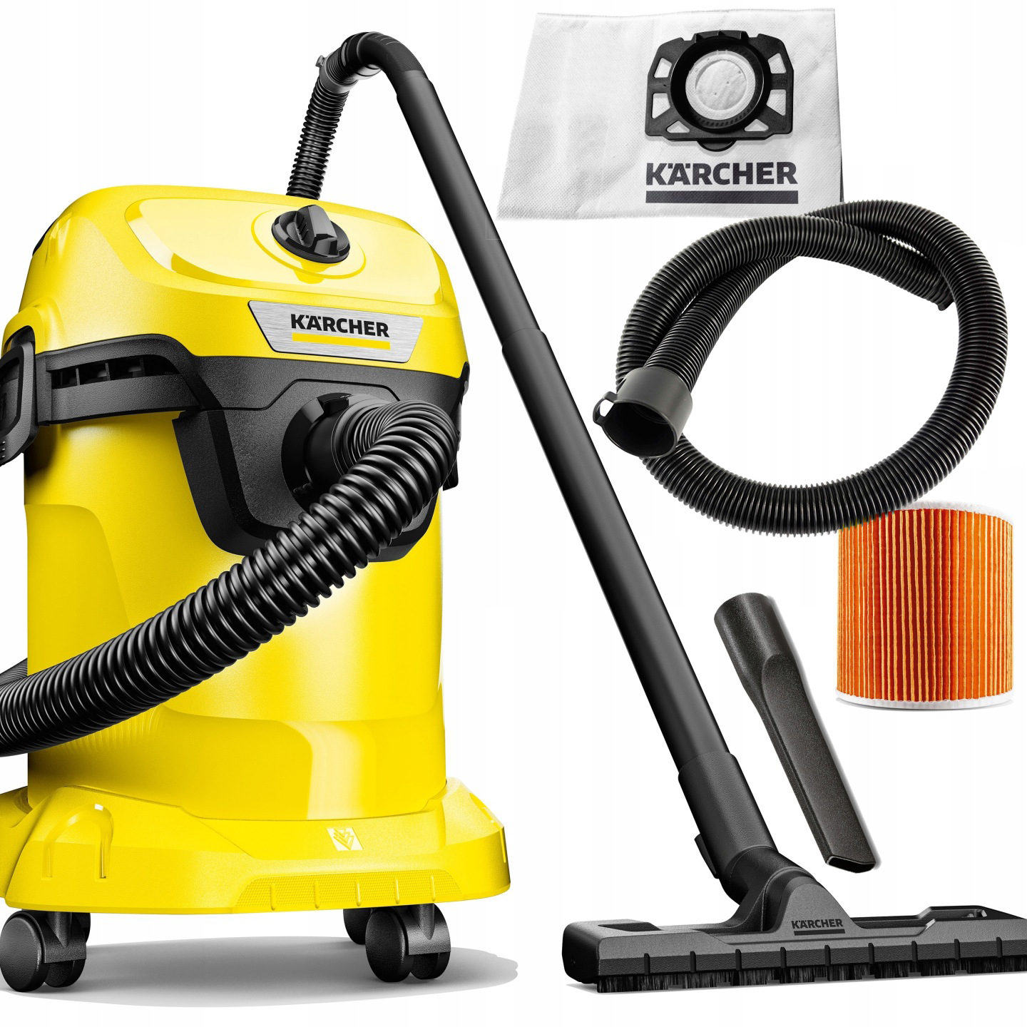 Vysavač Karcher Wd 3 V15/6/20 Suché Mokré Vyfukování