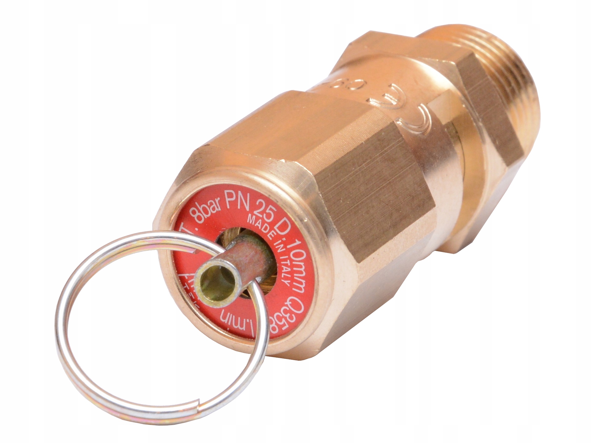 Zawór bezpieczeństwa 3/8 8 bar UDT CE PED