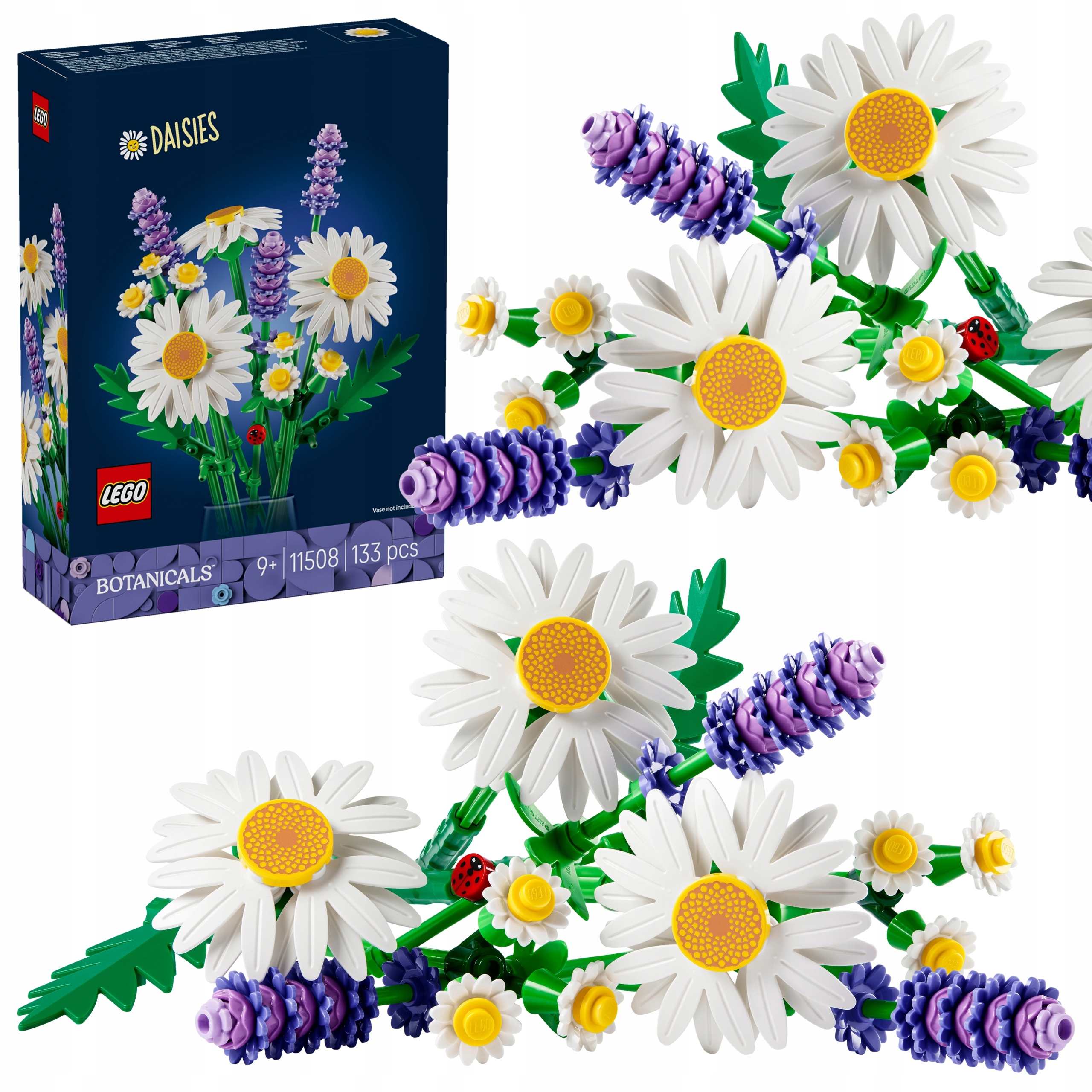 Lego Botanicals Klocki Zestaw Premium Stokrotki Dla Niej Walentynki
