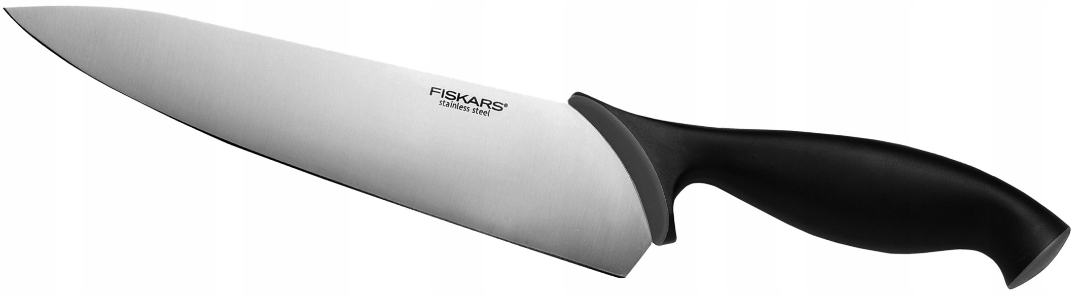 FISKARS ZESTAW KOMPLET 5 NOŻY KUCHENNYCH W DREWNIANYM BLOKU OSTRZAŁKA Opakowanie w bloku