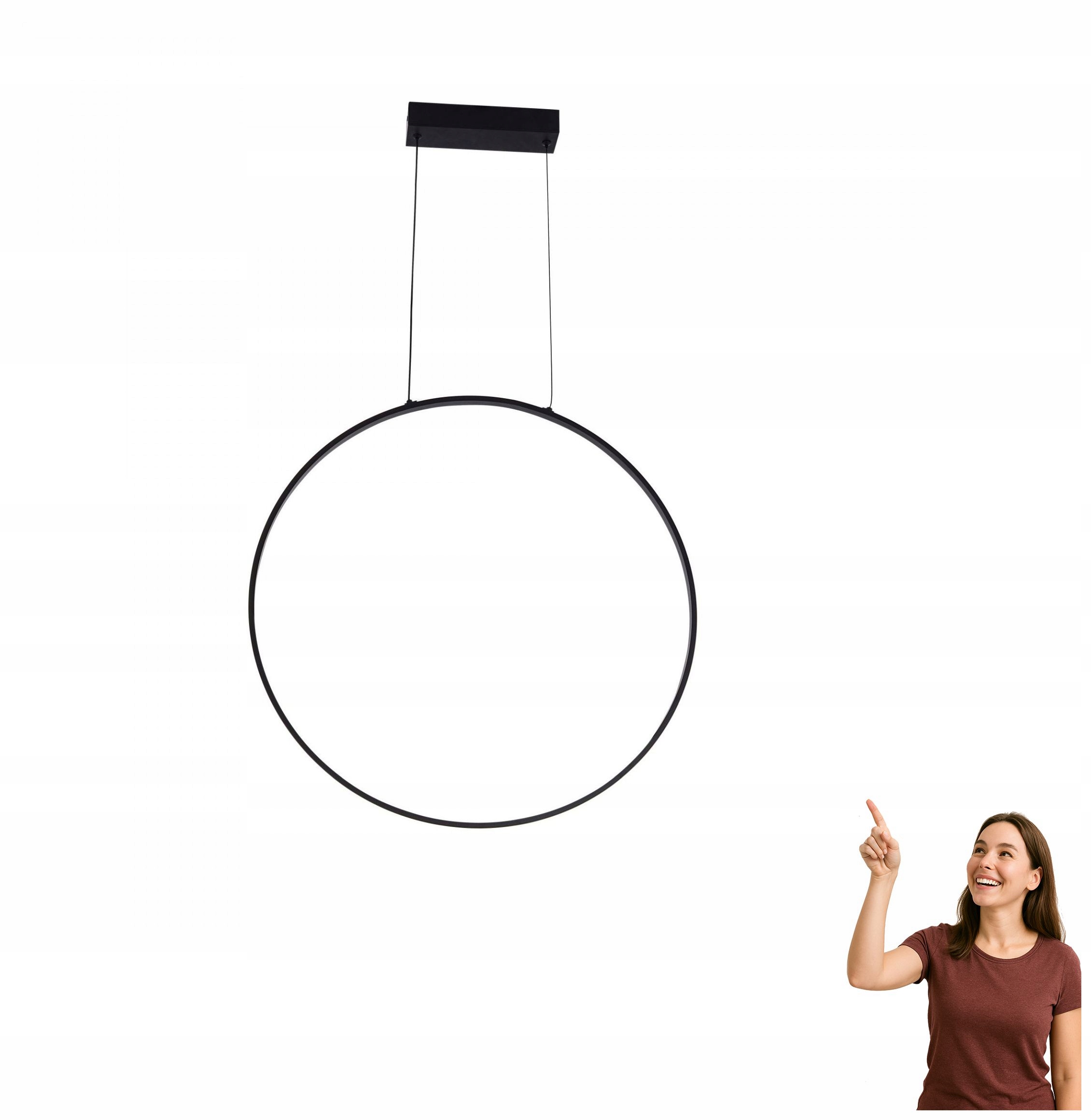 Závesná Led lampa 32W Rascal PEN4105-60BK Zuma Line