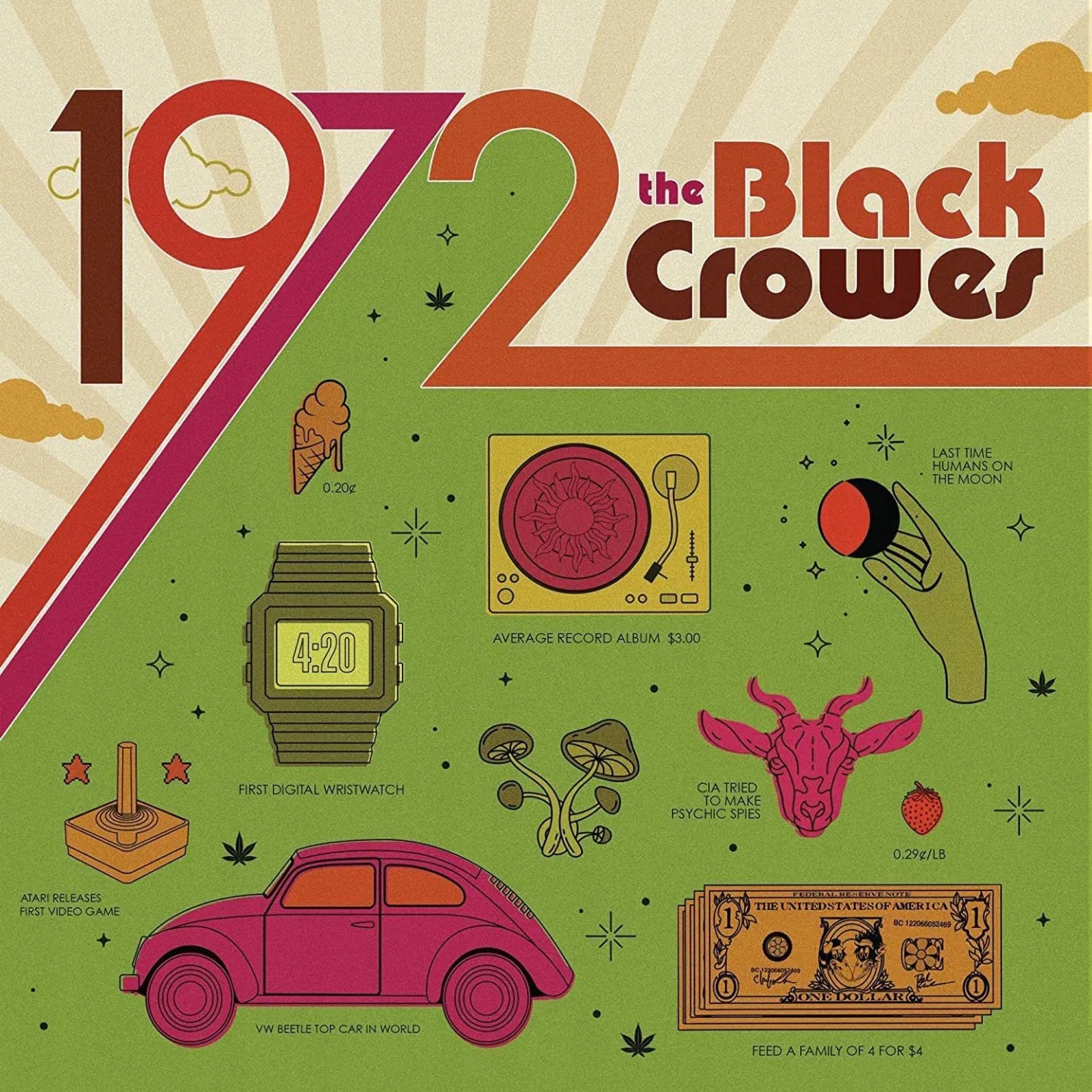 Black Crowes: 1972 CD