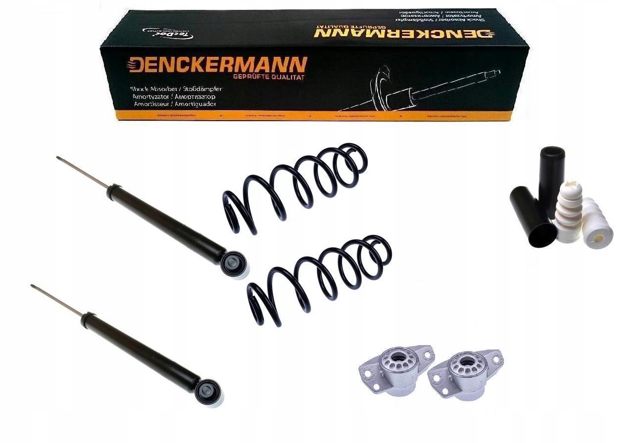 Tlumiče Upevnění Pružiny Krytu Audi A6 C7 4G 2010- Kombi Zadní Sada