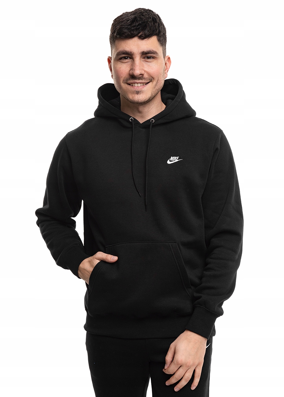 Pánská Mikina Nike Sportovní bavlněná S Kapucí Club Bb vel S