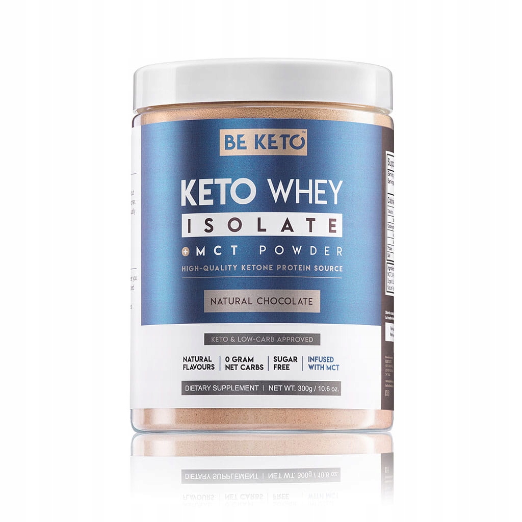 Keto Proteinový Izolát s Mct – přírodní Čokoláda 300 g
