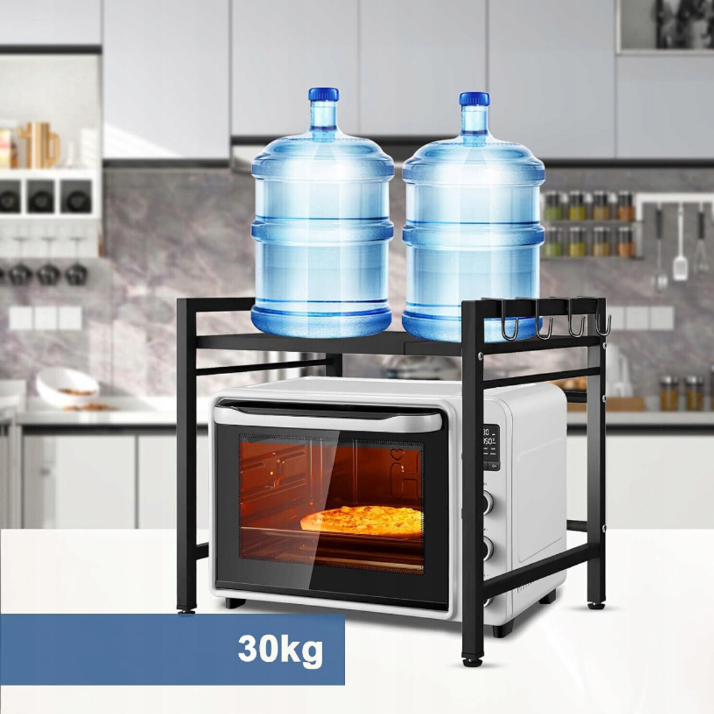 Nastavitelný Kuchyňský Stojan S Poličkou Na Mikrovlnnou Troubu