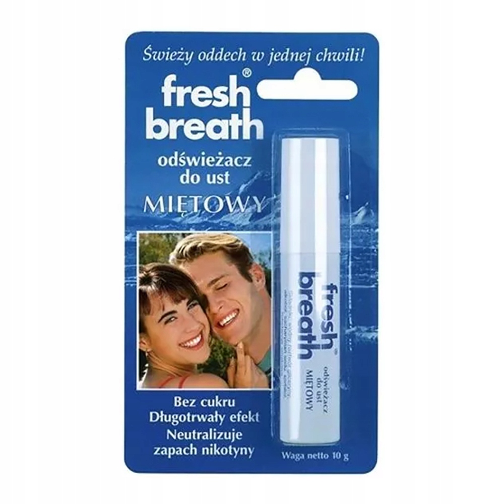 

Fresh Breath odświeżacz do ust miętowy spray 10g