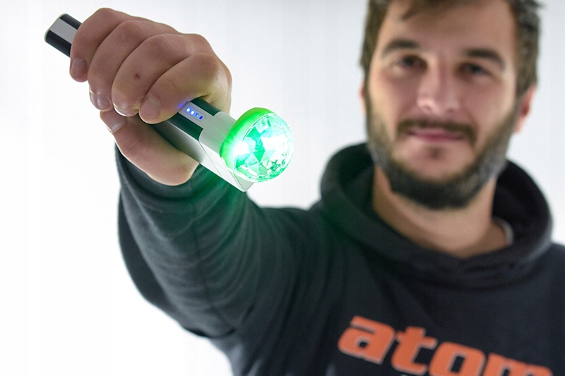 Kula dyskotekowa led disco laser USB Stroboskop Marka Inna