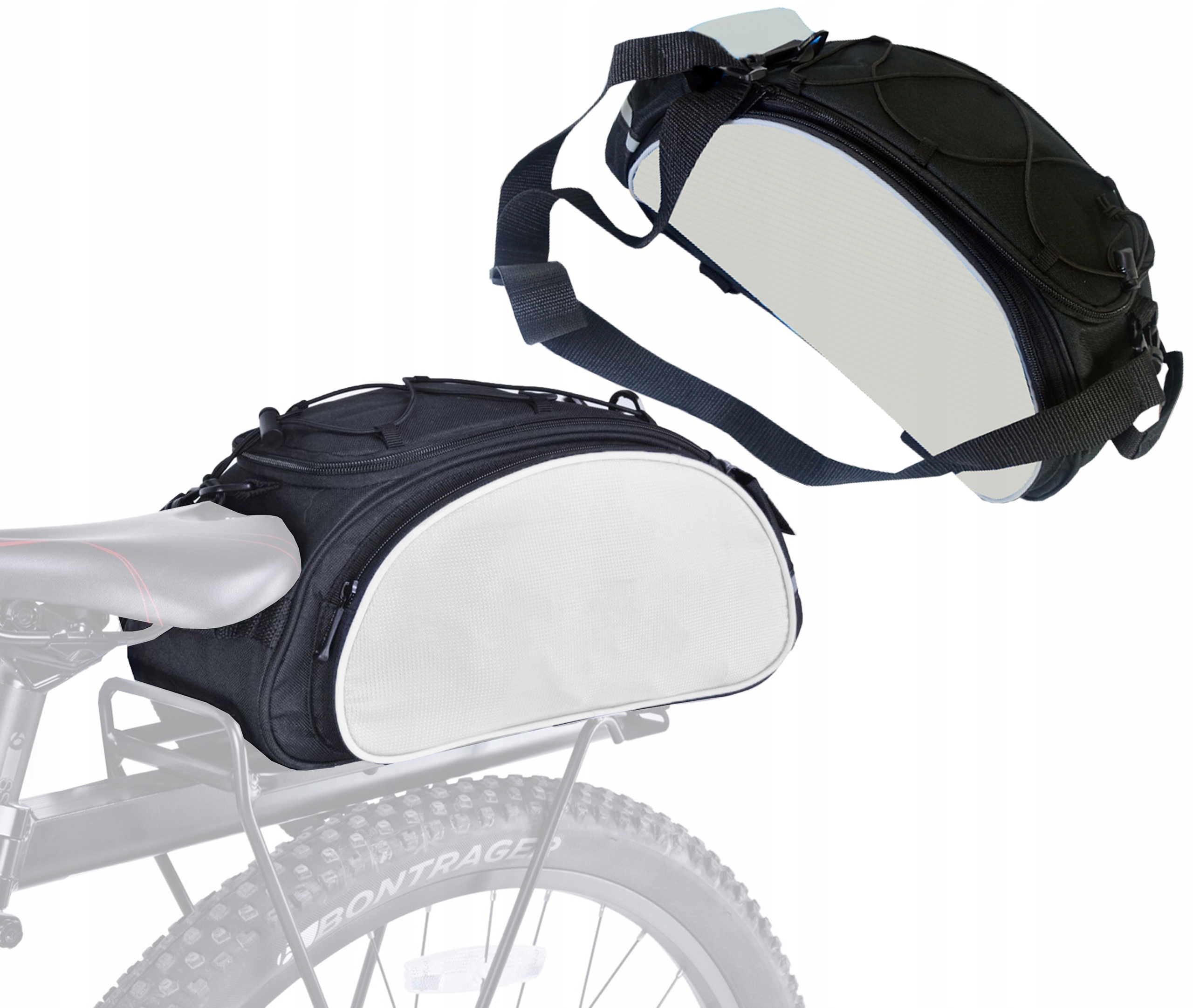 

Torba Na Rower Bagażnik Sakwa Rowerowa Kufer 15L