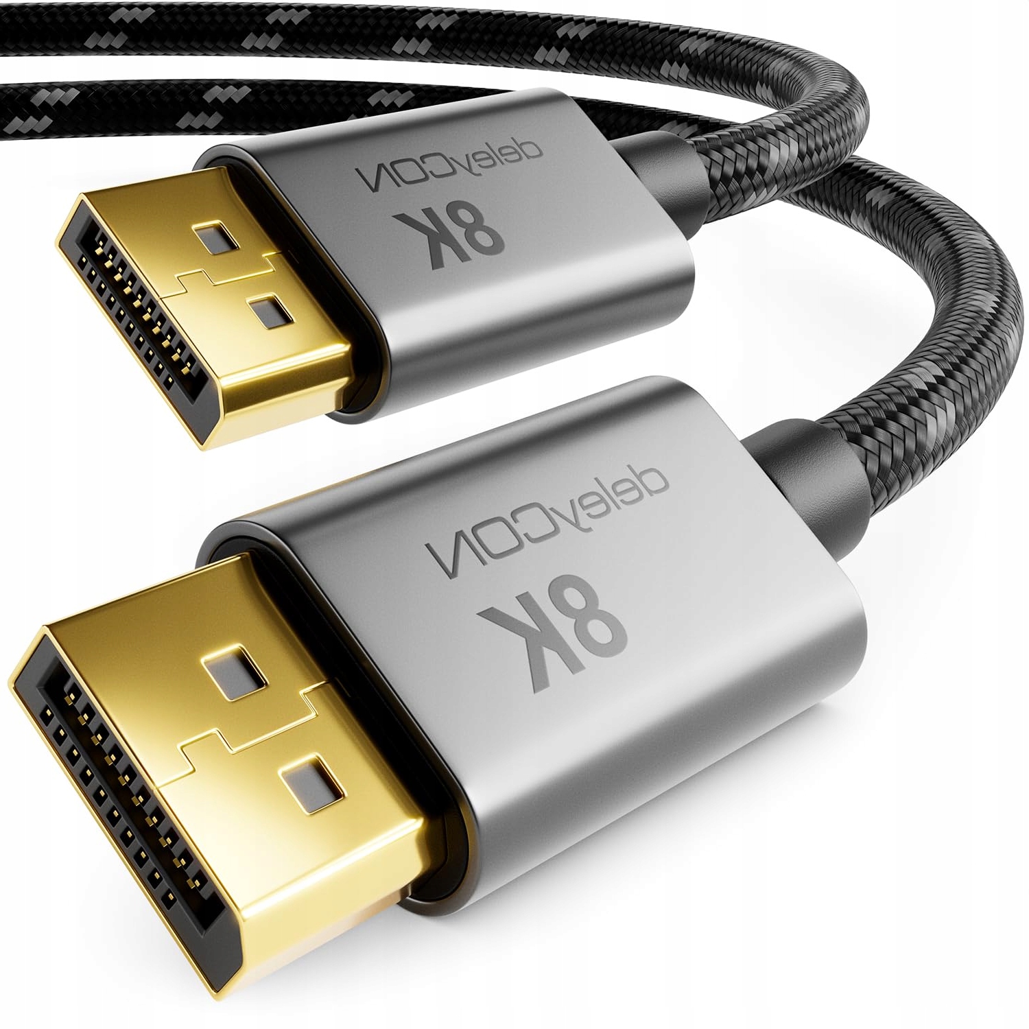 KABEL DISPLAYPORT 0,5M DP 1,4 DO MONITORÓW GAMINGOWYCH