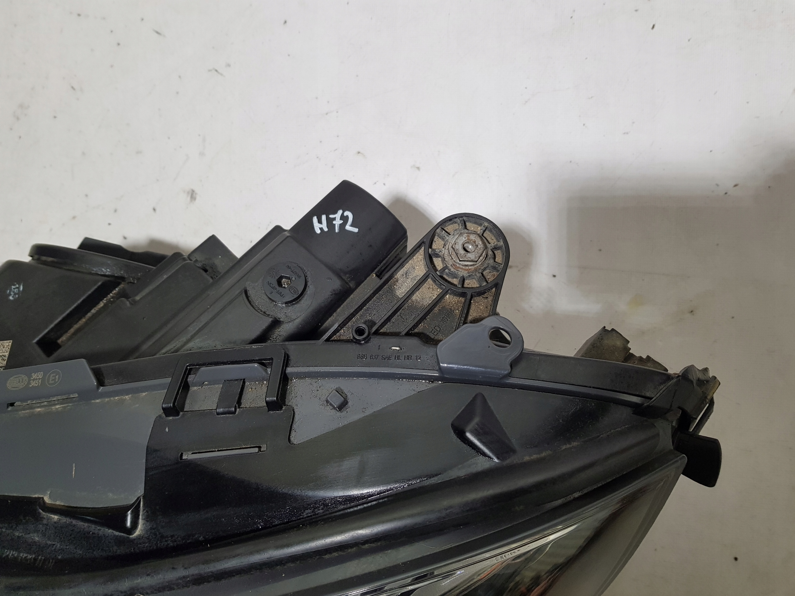 light LED left front MERCEDES W212 LIFT complete