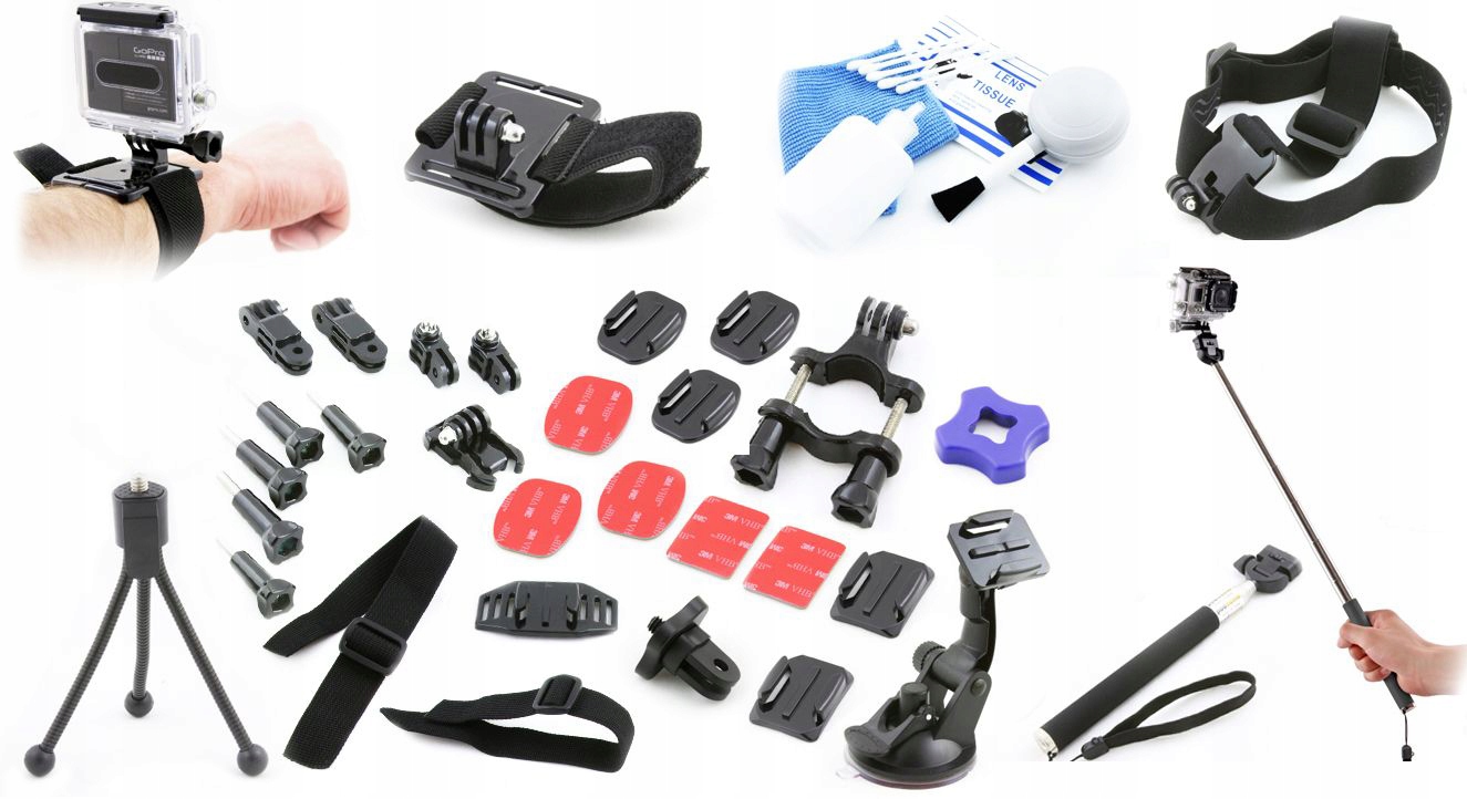 

Duży Zestaw - Sony Action Cam Hdr AS20 AS30 AS100V