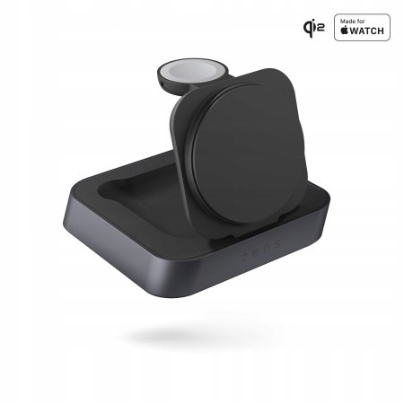 Zens Nightstand Charger Pro 2 – nabíjačka Qi2 15W pre dve rýchlosti