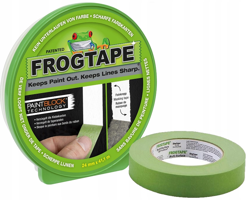 

Taśma malarska Frogtape do Precyzyjnego Odcinania