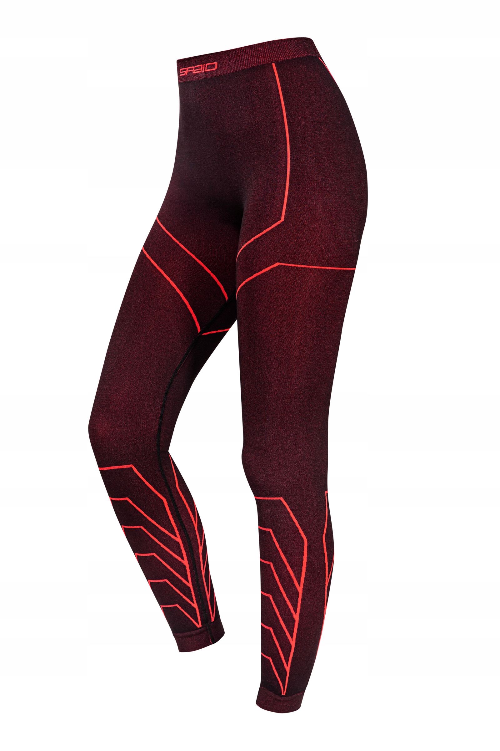 Spodnie Termoaktywne motocyklowe Damskie Spaio Rapid Lady Czerwone XL
