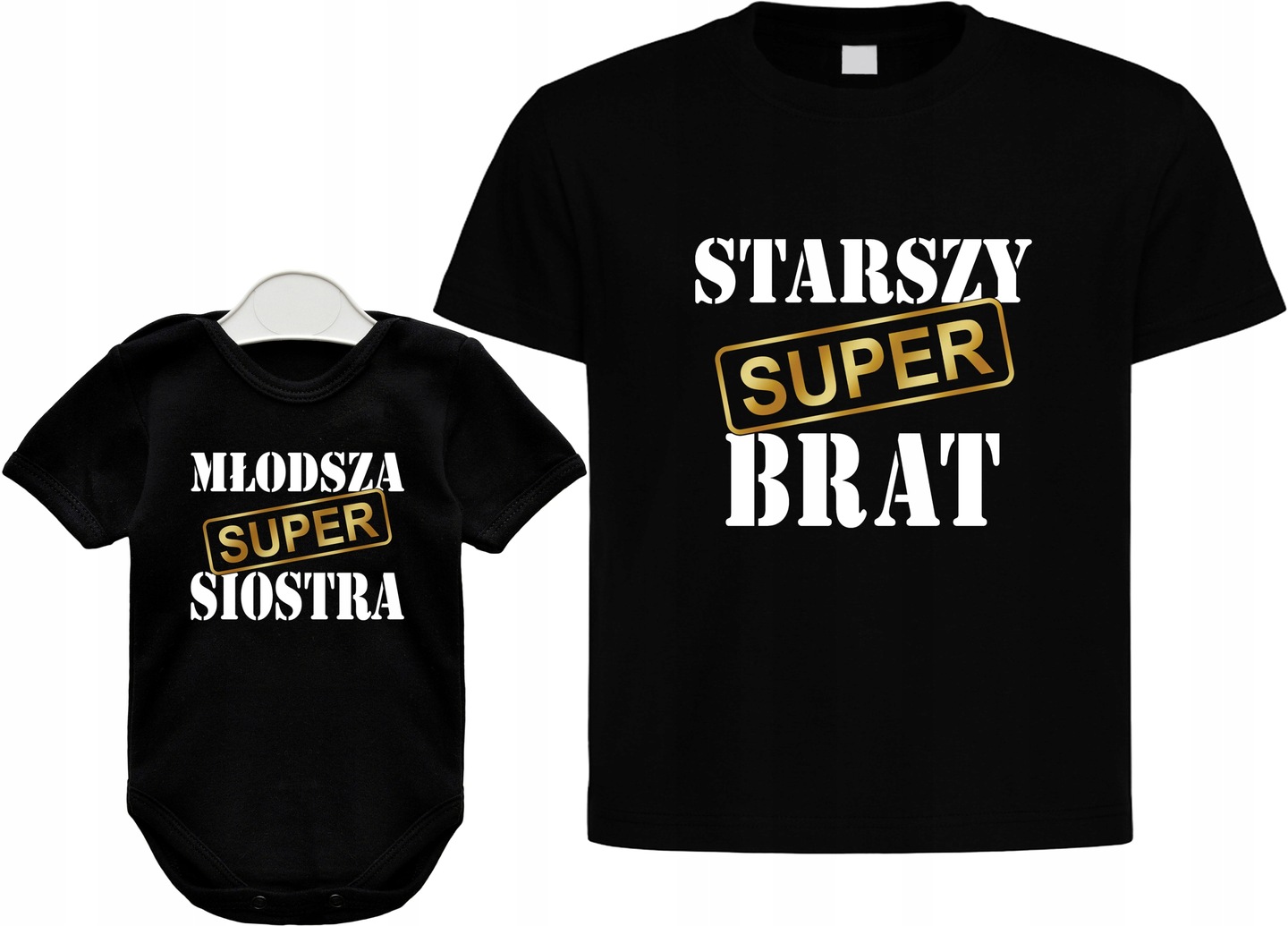 

Zestaw body kosz. Młodsza siostra Starszy brat 62