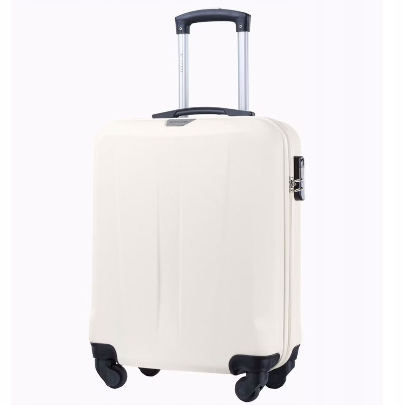 Walizka Kabinowa Puccini Paris ABS03C-0 Ecru