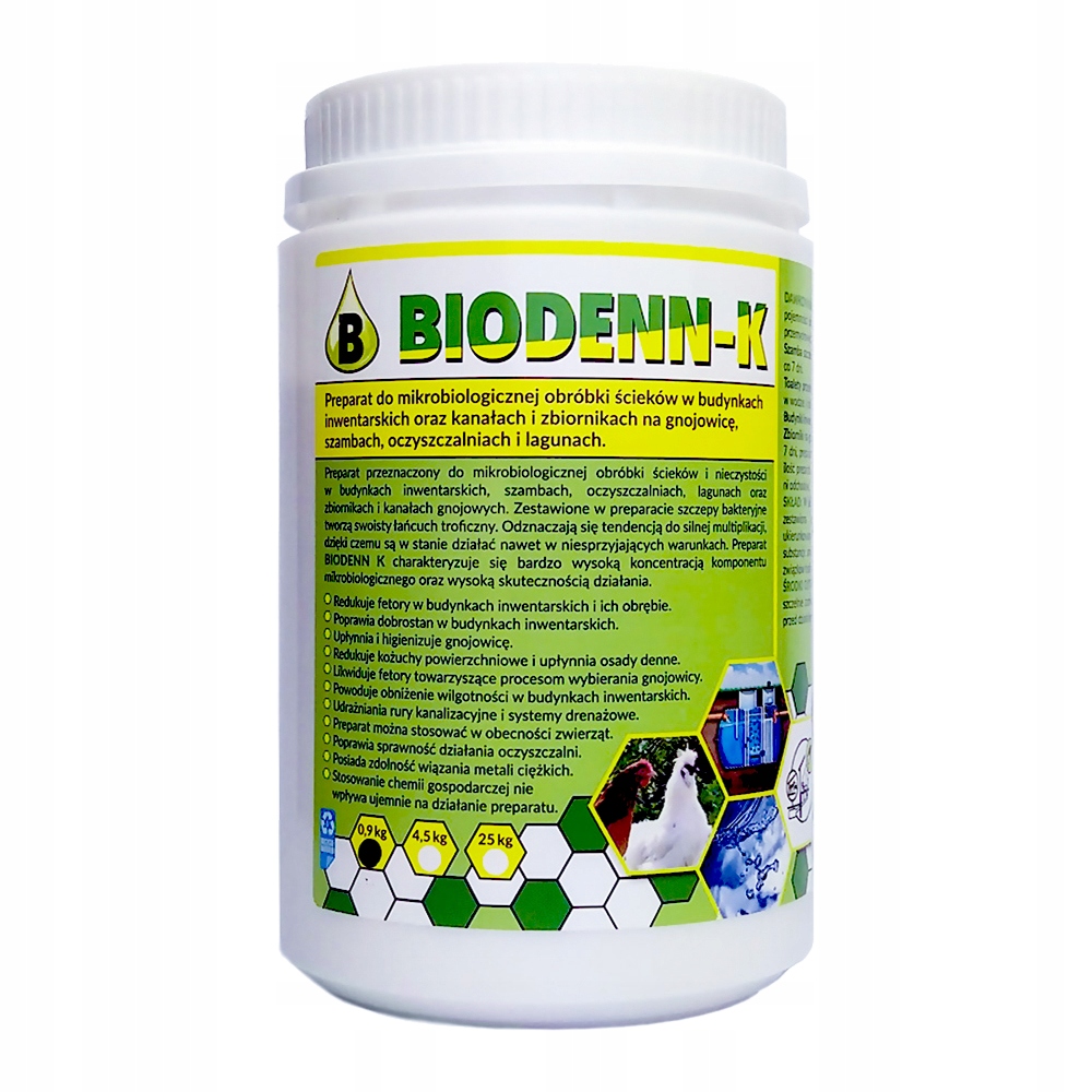 

Biodenn-k 900 G Bakterie Do Oczyszczalni Szamba