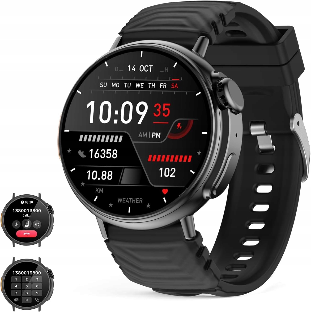Misirun Smart Watch Voice Call chytré hodinky kompatibilní Android iOS dárek