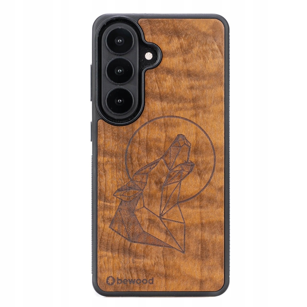Dřevěné Pouzdro Bewood pro Samsung Galaxy S26 Plus Wilk Imbuia