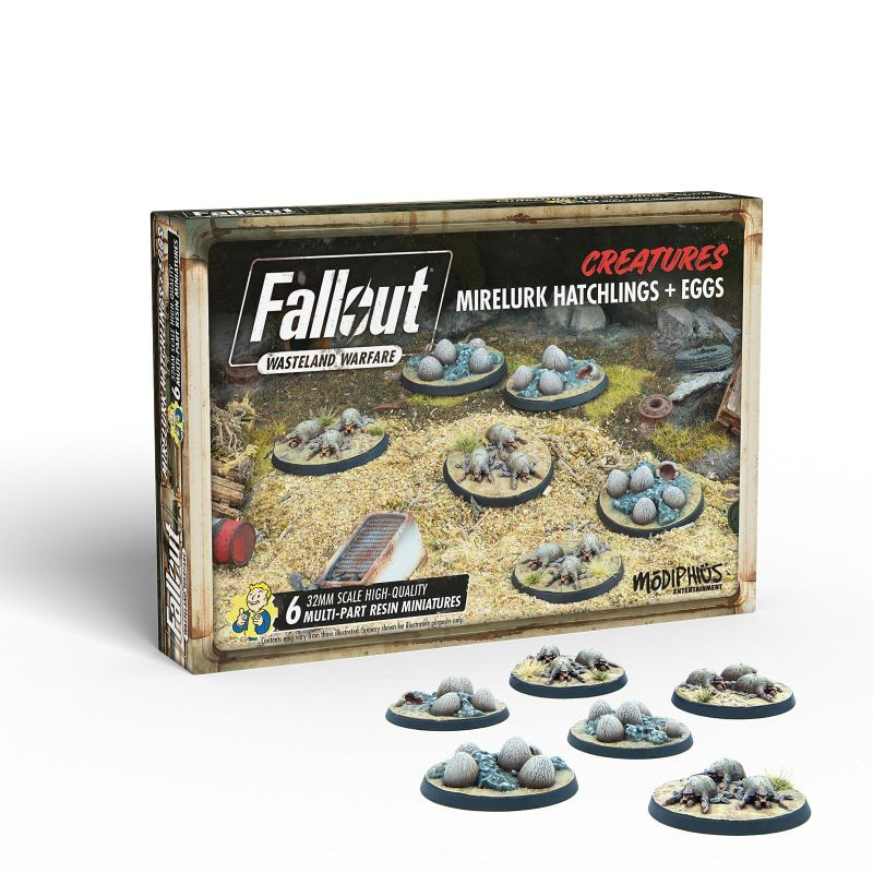 Fallout Creatures Mirelurk Hatchlings Eggs