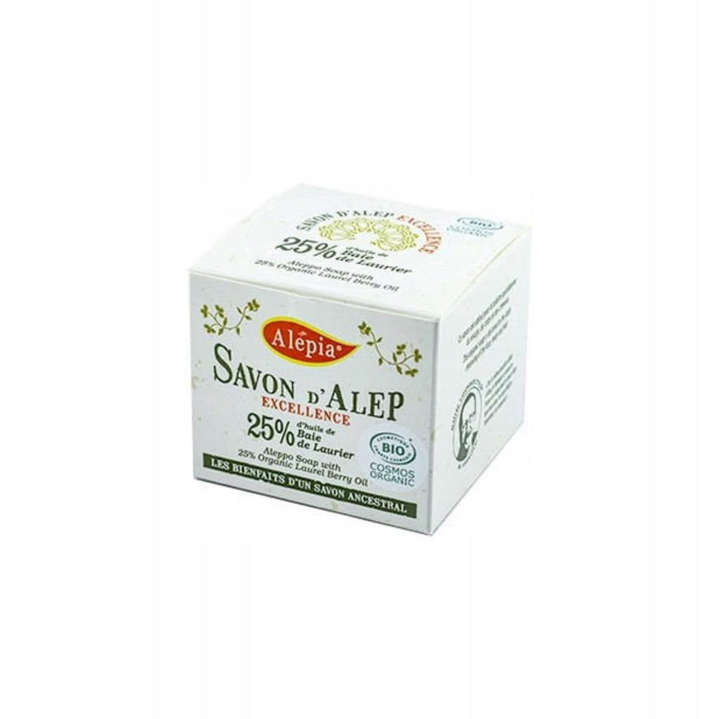 Mýdlo Z Aleppo V Olivové Kostce S Vavřínovým Olejem 25 % Eco 190 g Alepia